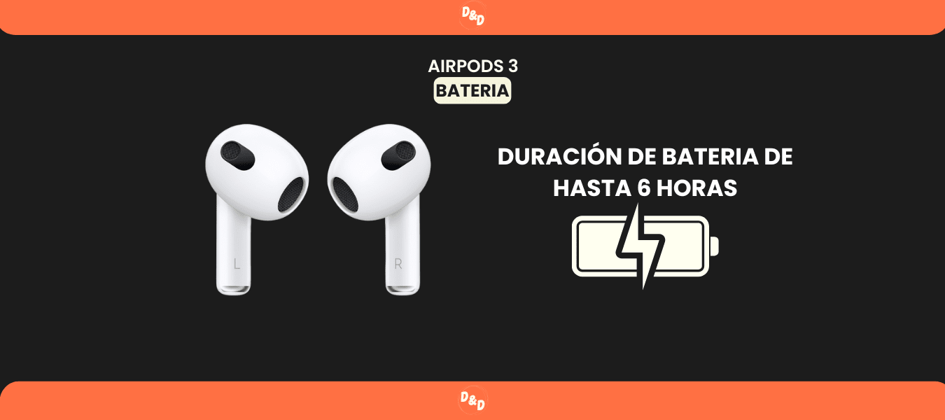 AIRPODS DE TERCERA GENERACIÓN