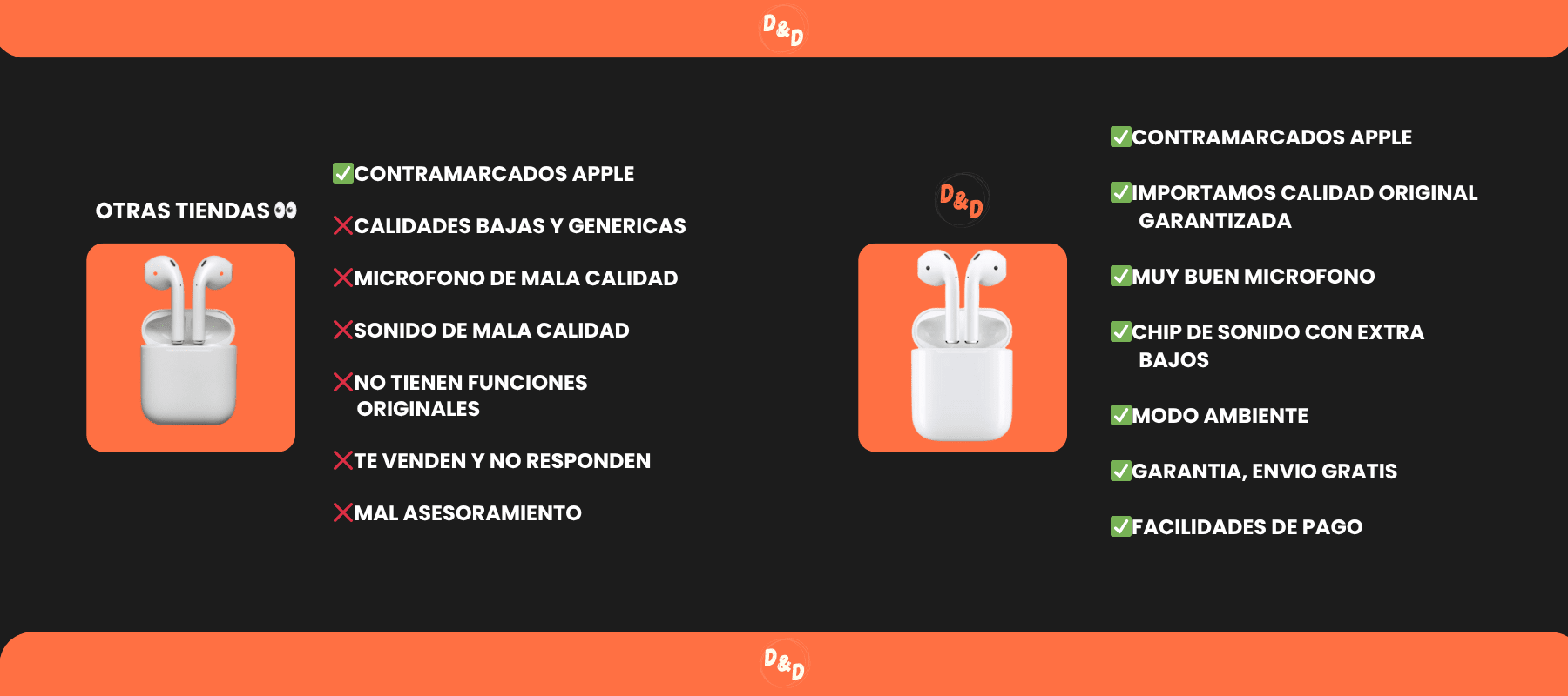 AIRPODS DE SEGUNDA GENERACIÓN