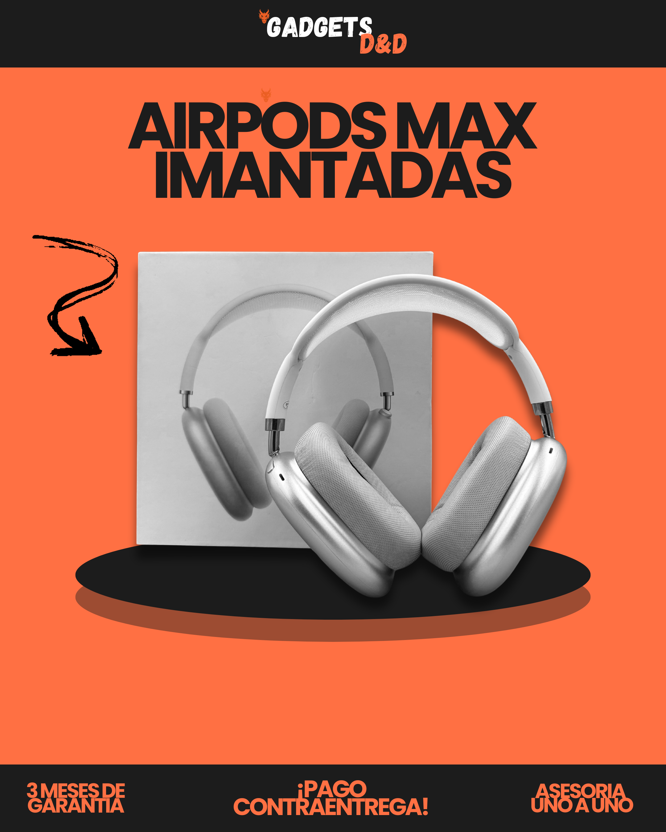 AirPods Max (Imantadas)