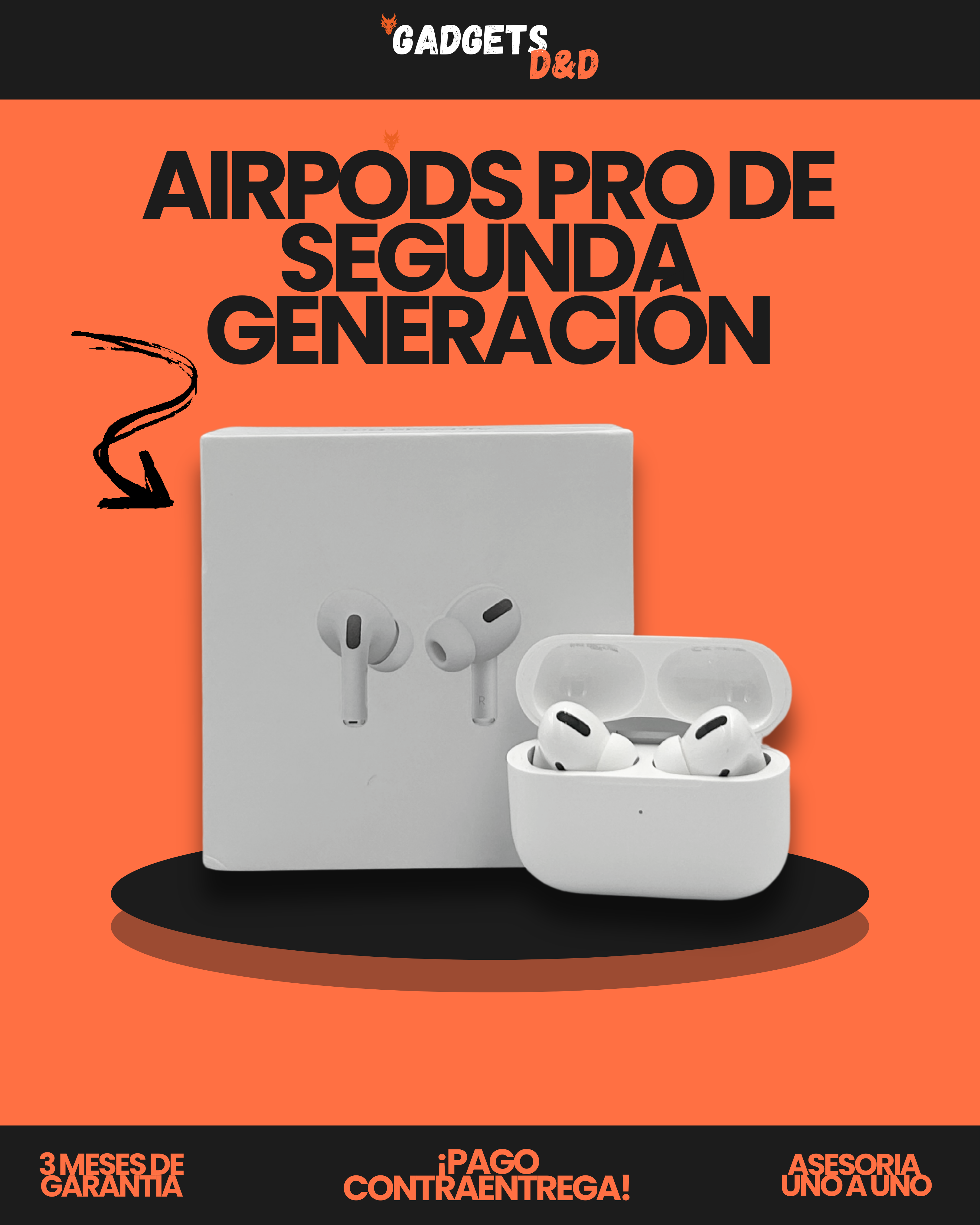 AirPods Pro De Segunda Generación