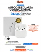AirPods de Cuarta Generación ANC