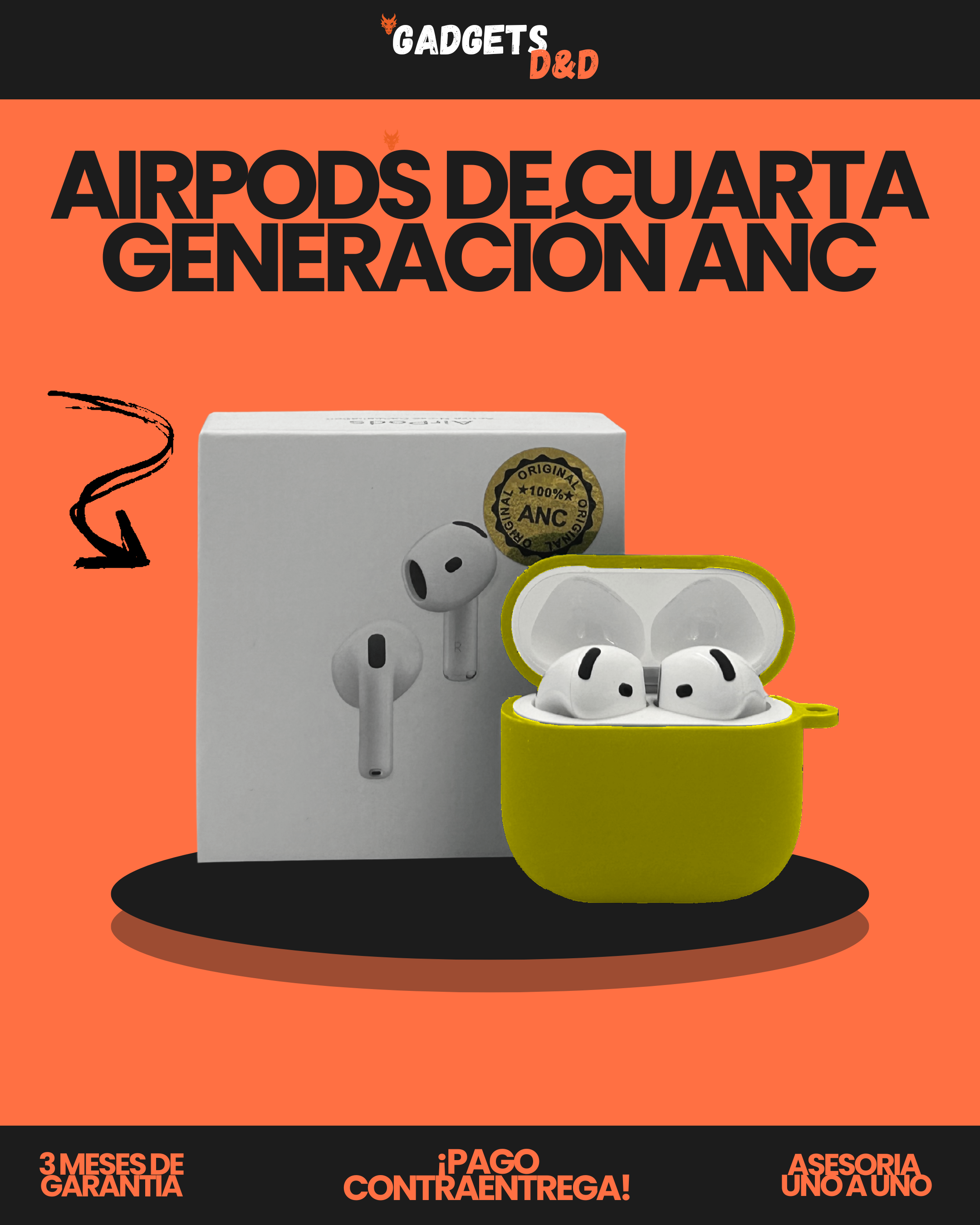 AirPods de Cuarta Generación ANC