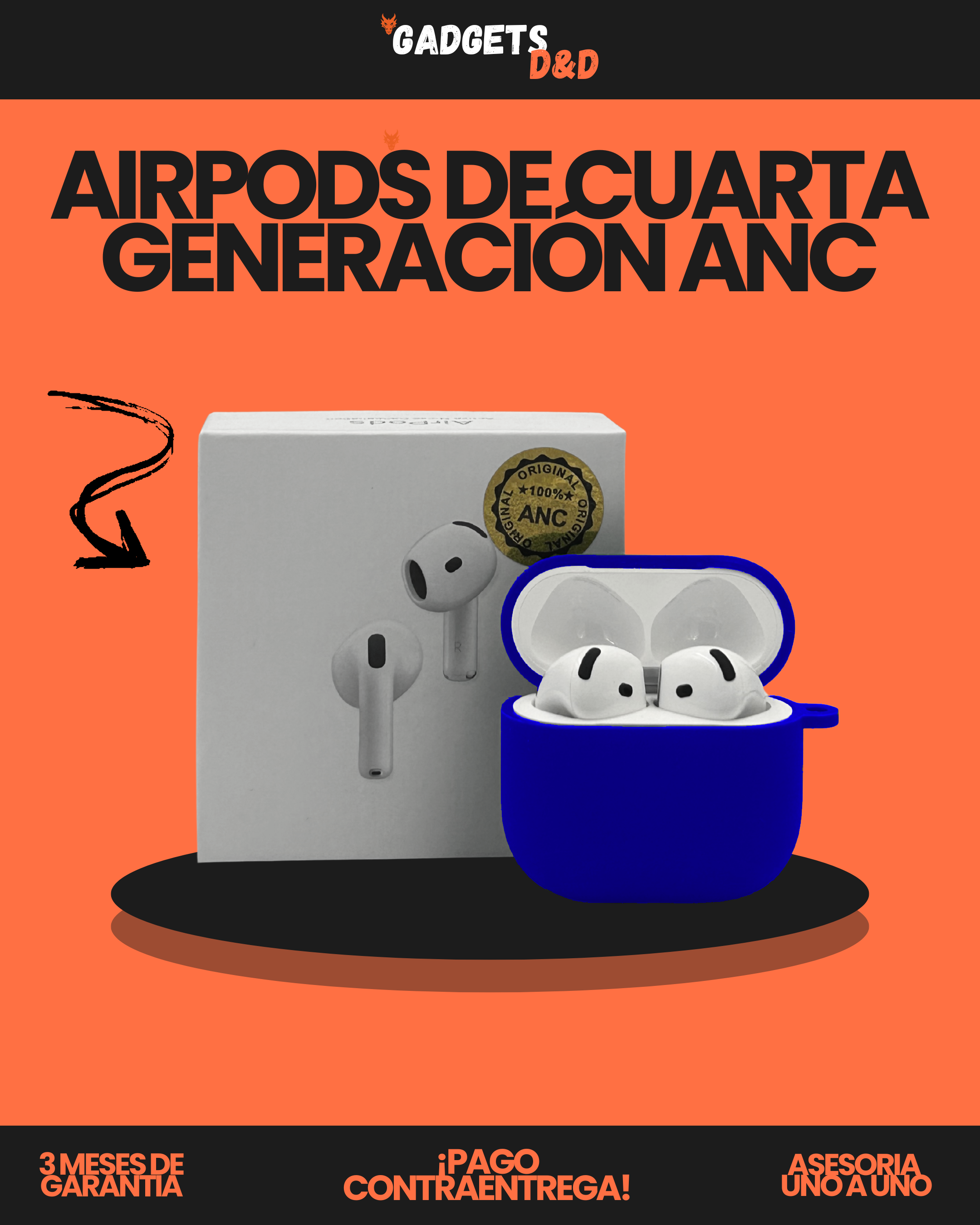 AirPods de Cuarta Generación ANC