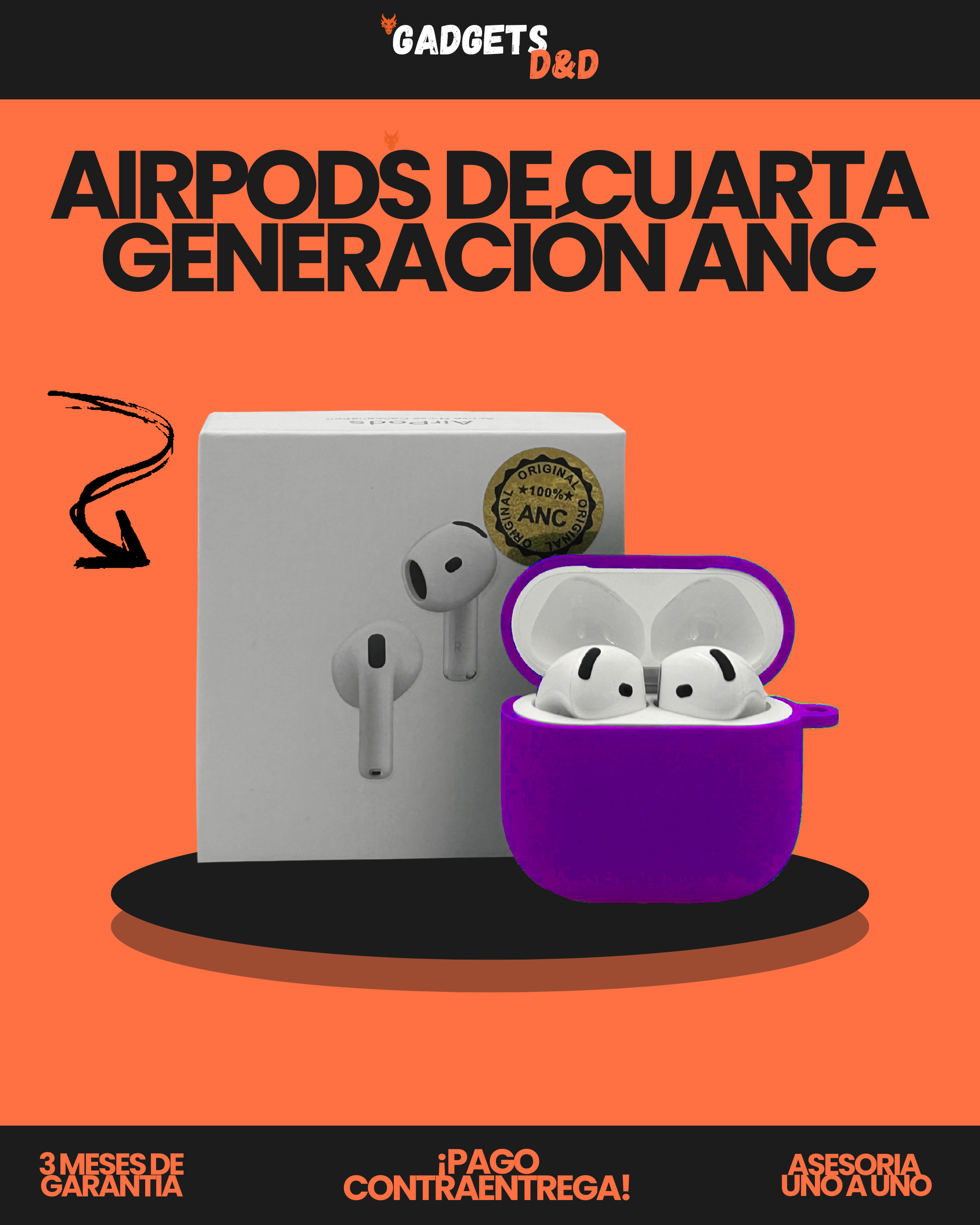 AirPods de Cuarta Generación ANC