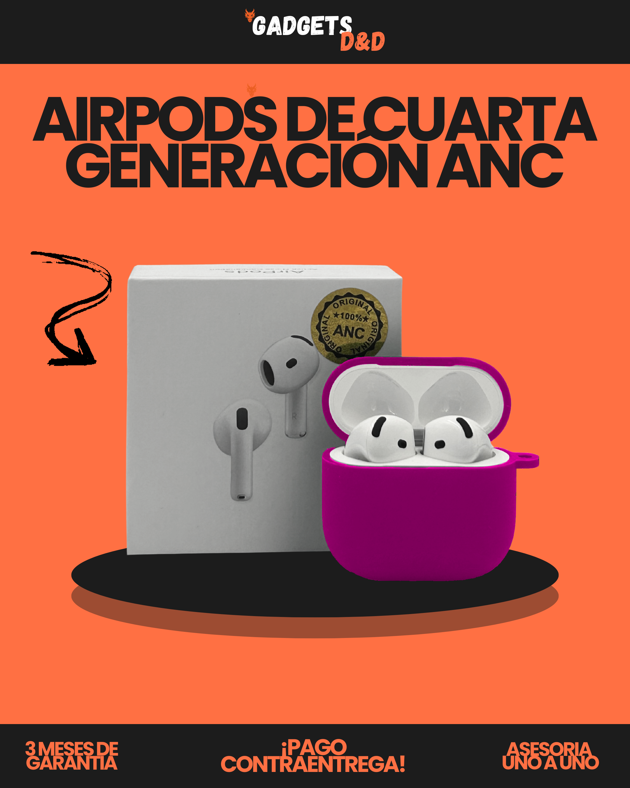 AirPods de Cuarta Generación ANC