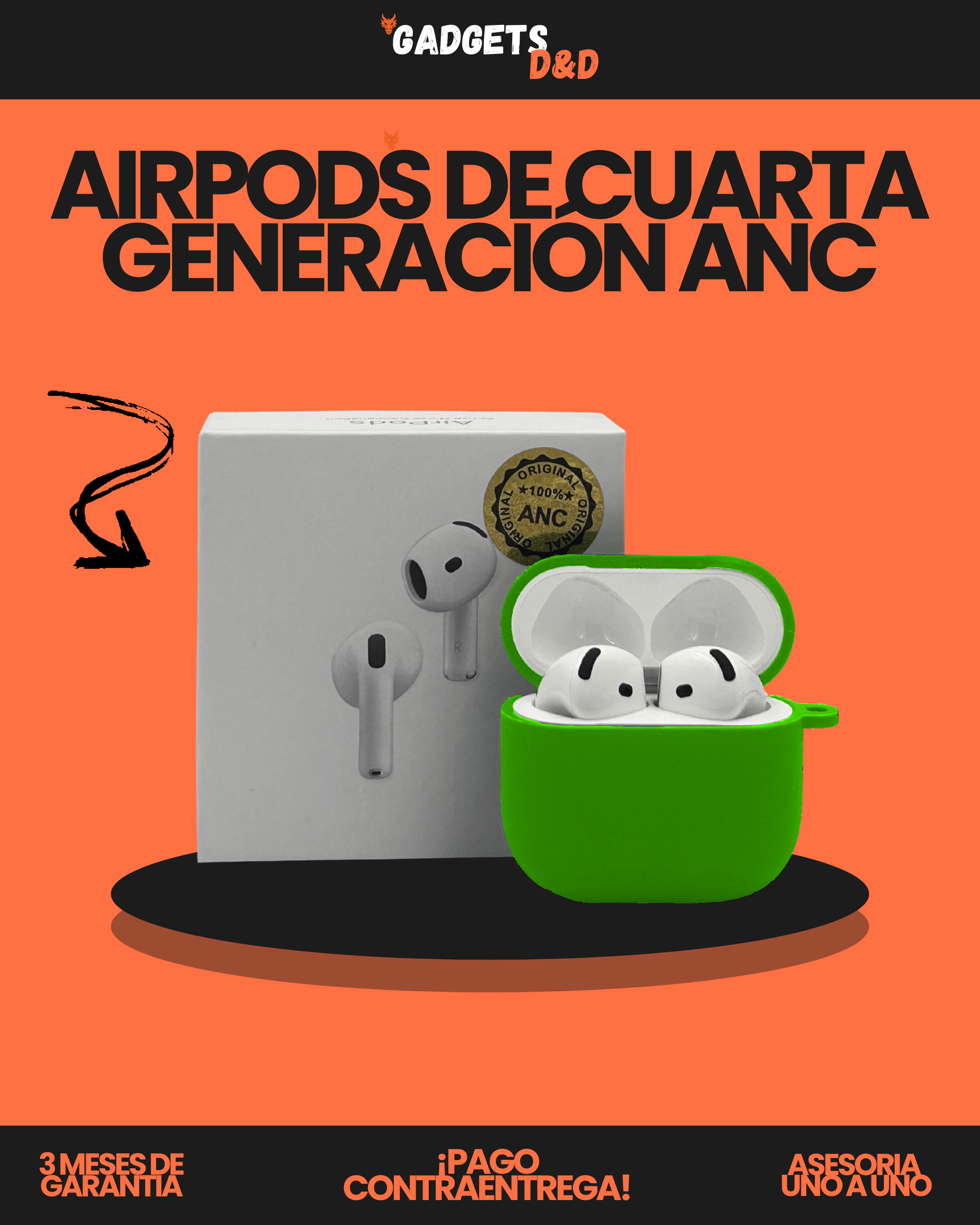 AirPods de Cuarta Generación ANC
