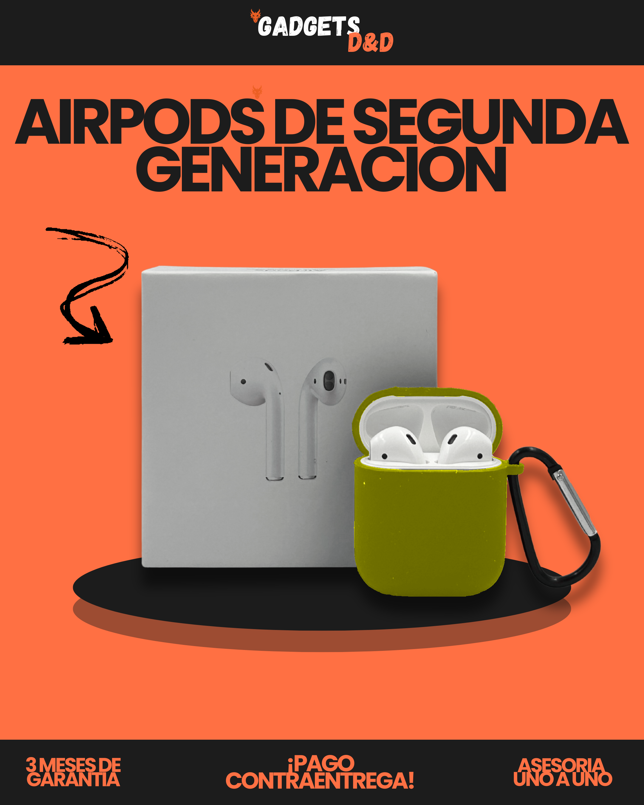 AirPods De Segunda Generación