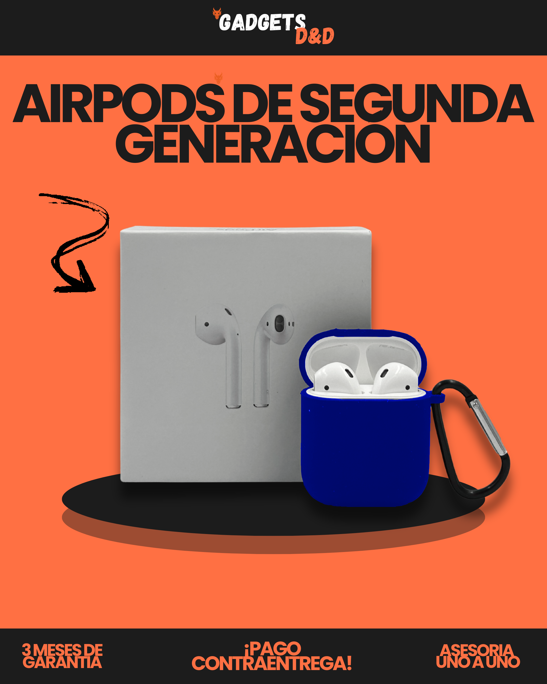 AirPods De Segunda Generación