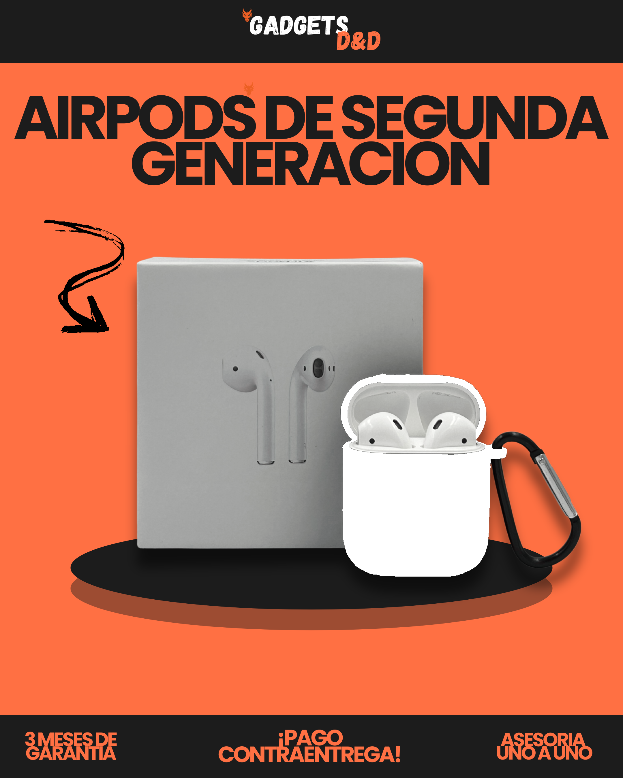 AirPods De Segunda Generación
