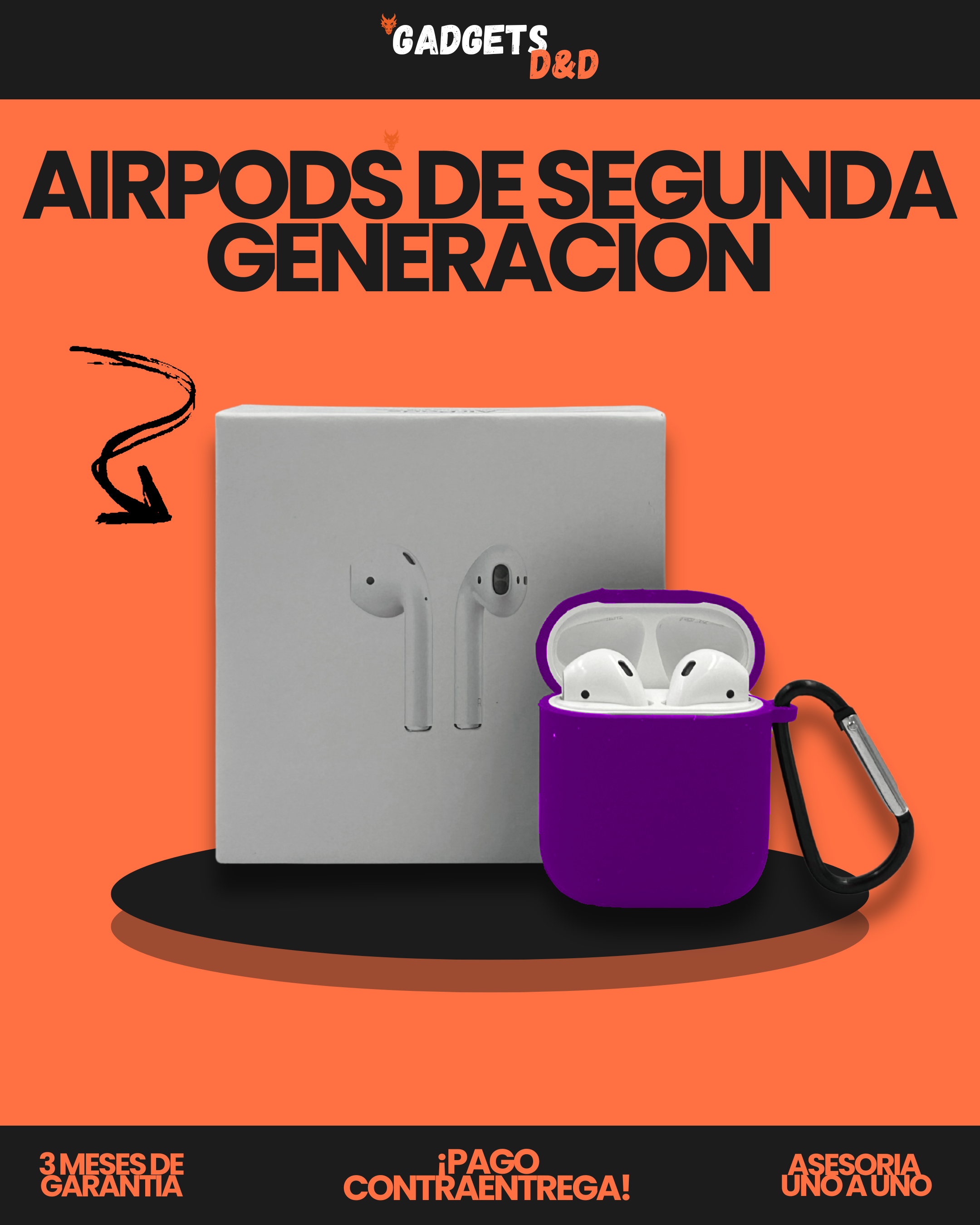 AirPods De Segunda Generación