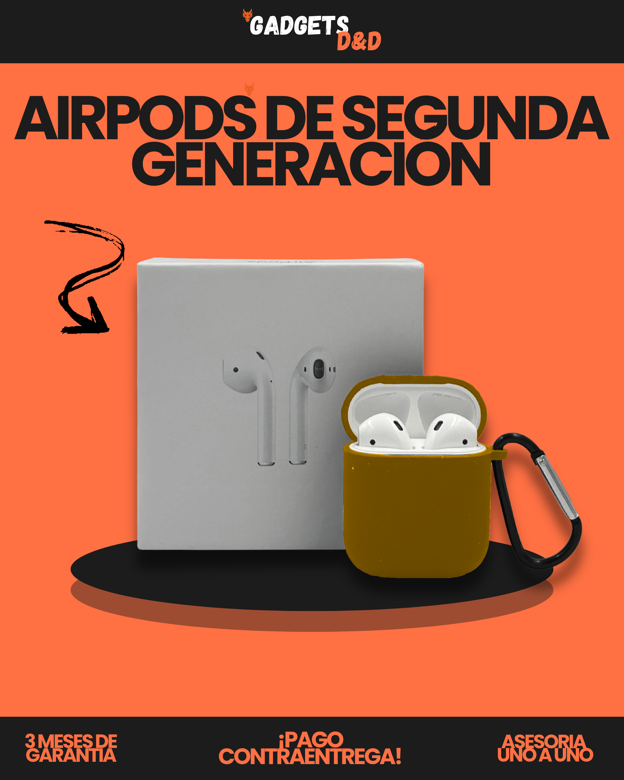 AirPods De Segunda Generación