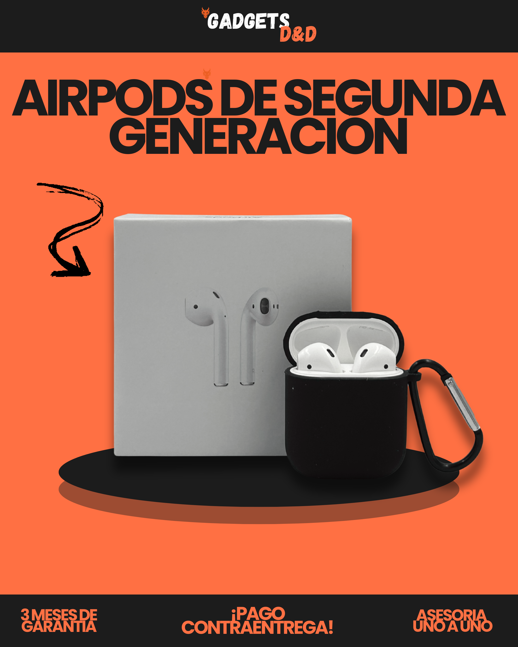 AirPods De Segunda Generación