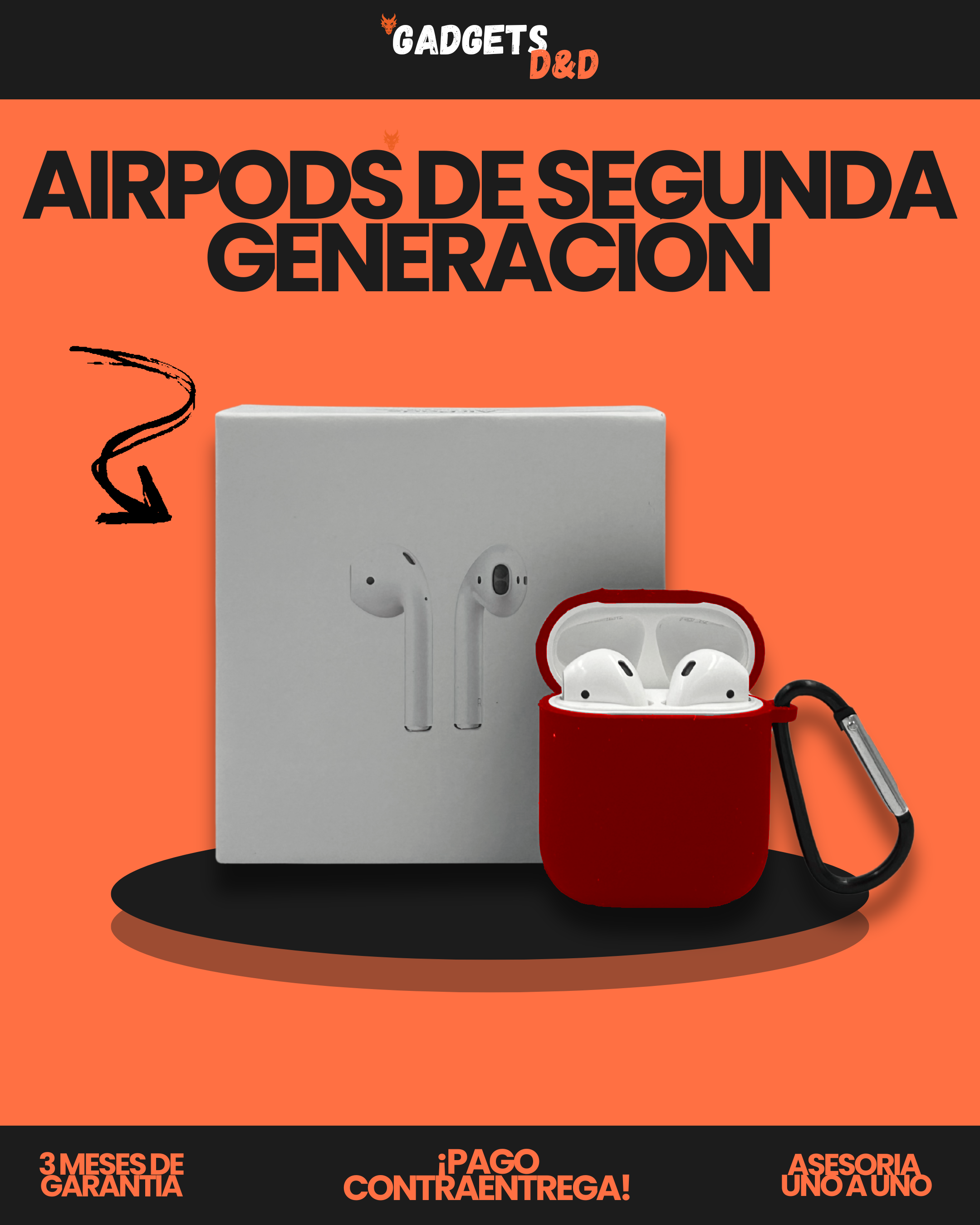 AirPods De Segunda Generación