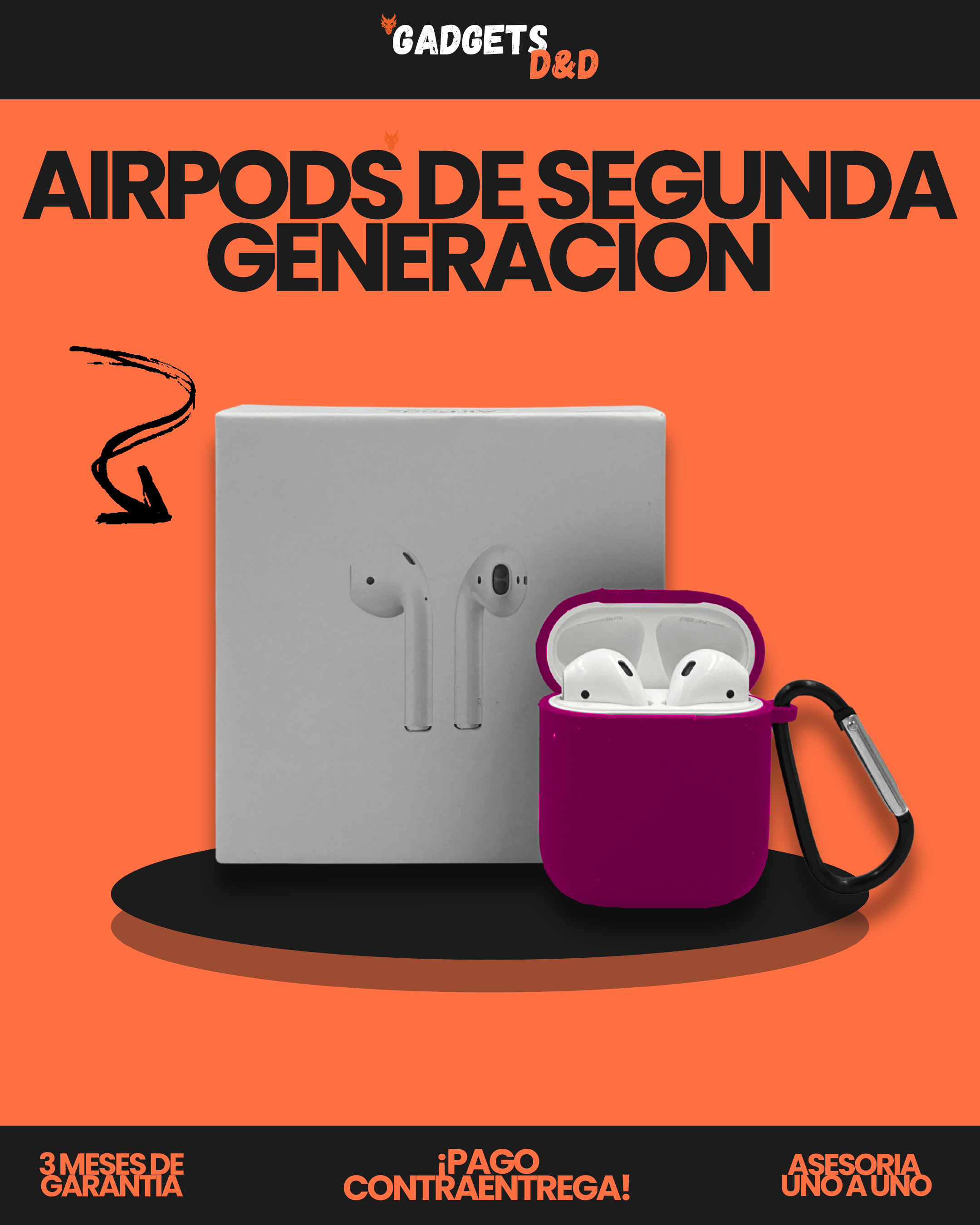 AirPods De Segunda Generación