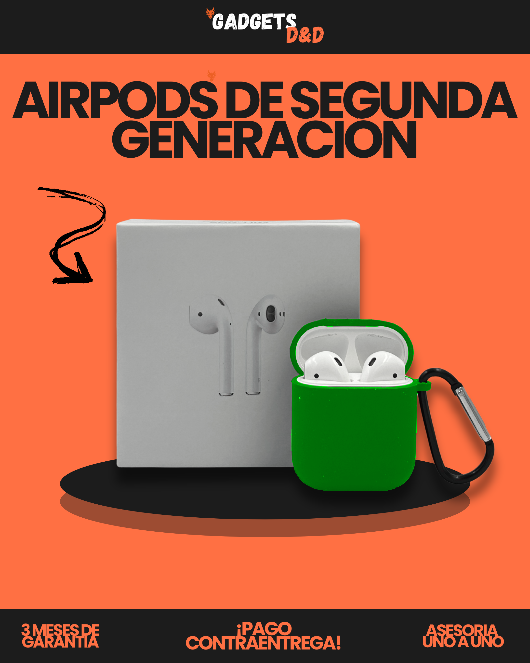 AirPods De Segunda Generación