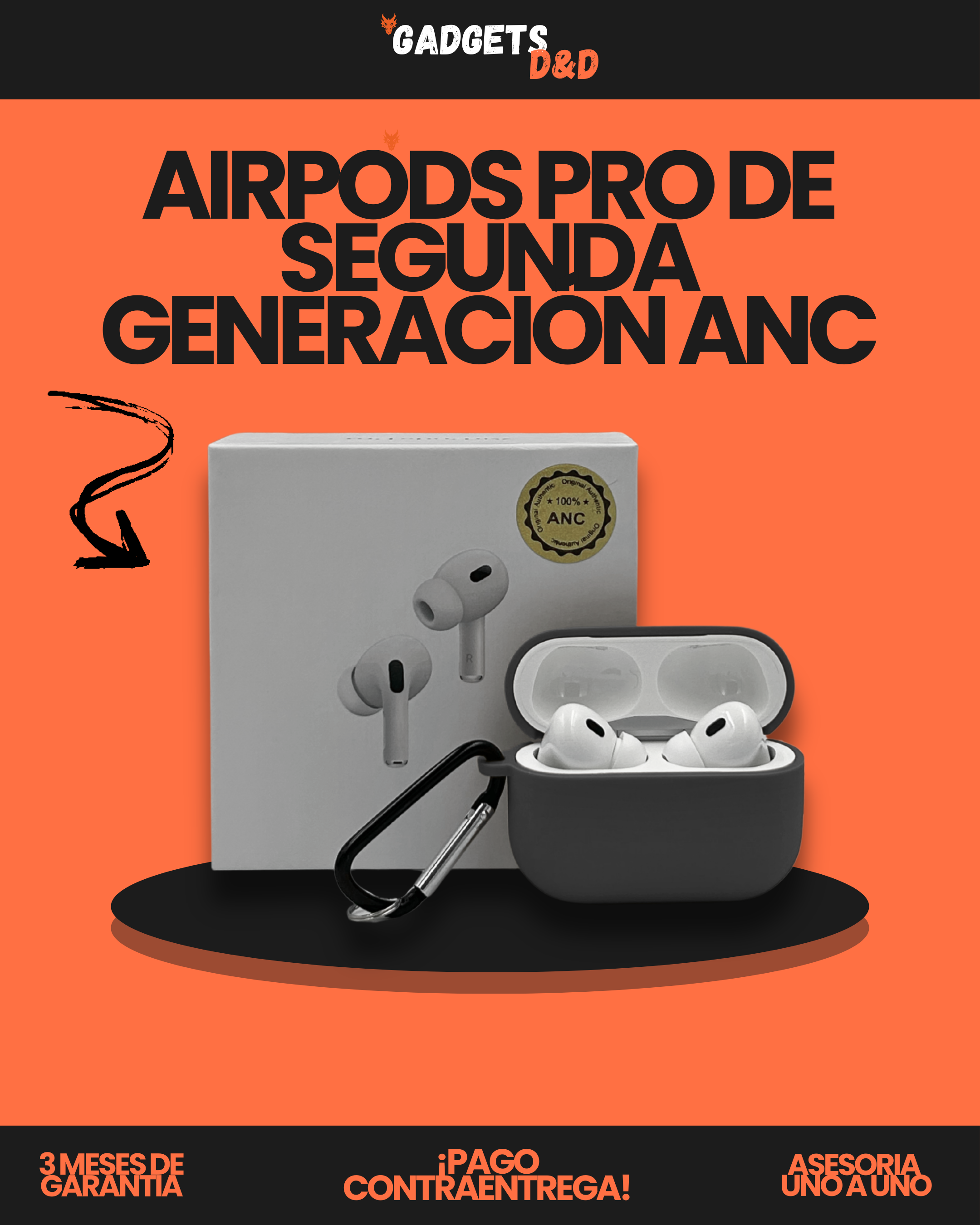 AirPods Pro De Segunda Generación ANC