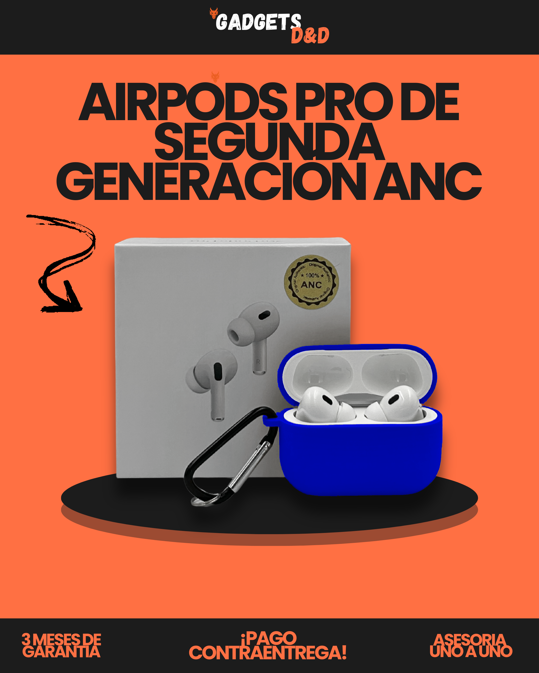 AirPods Pro De Segunda Generación ANC