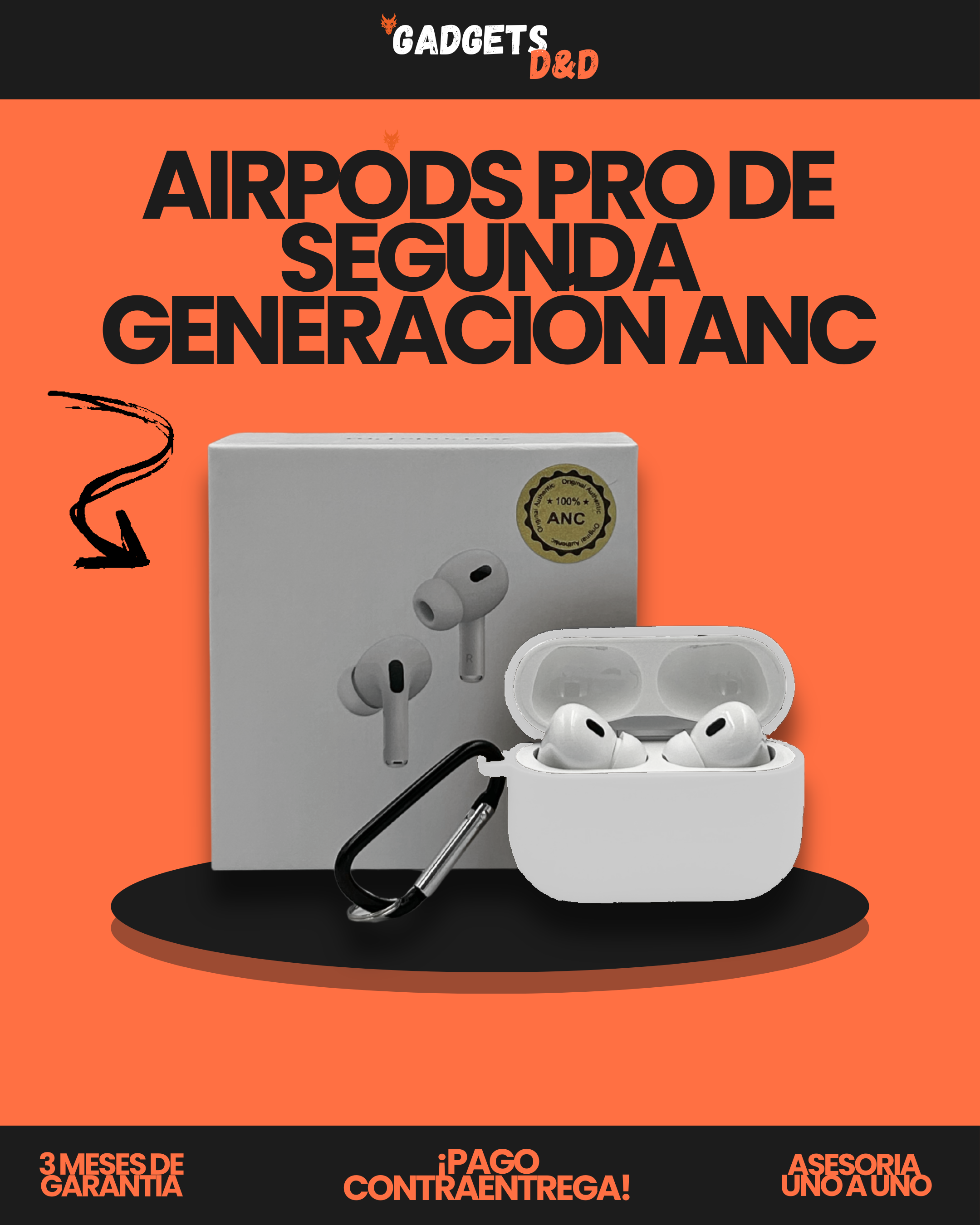 AirPods Pro De Segunda Generación ANC
