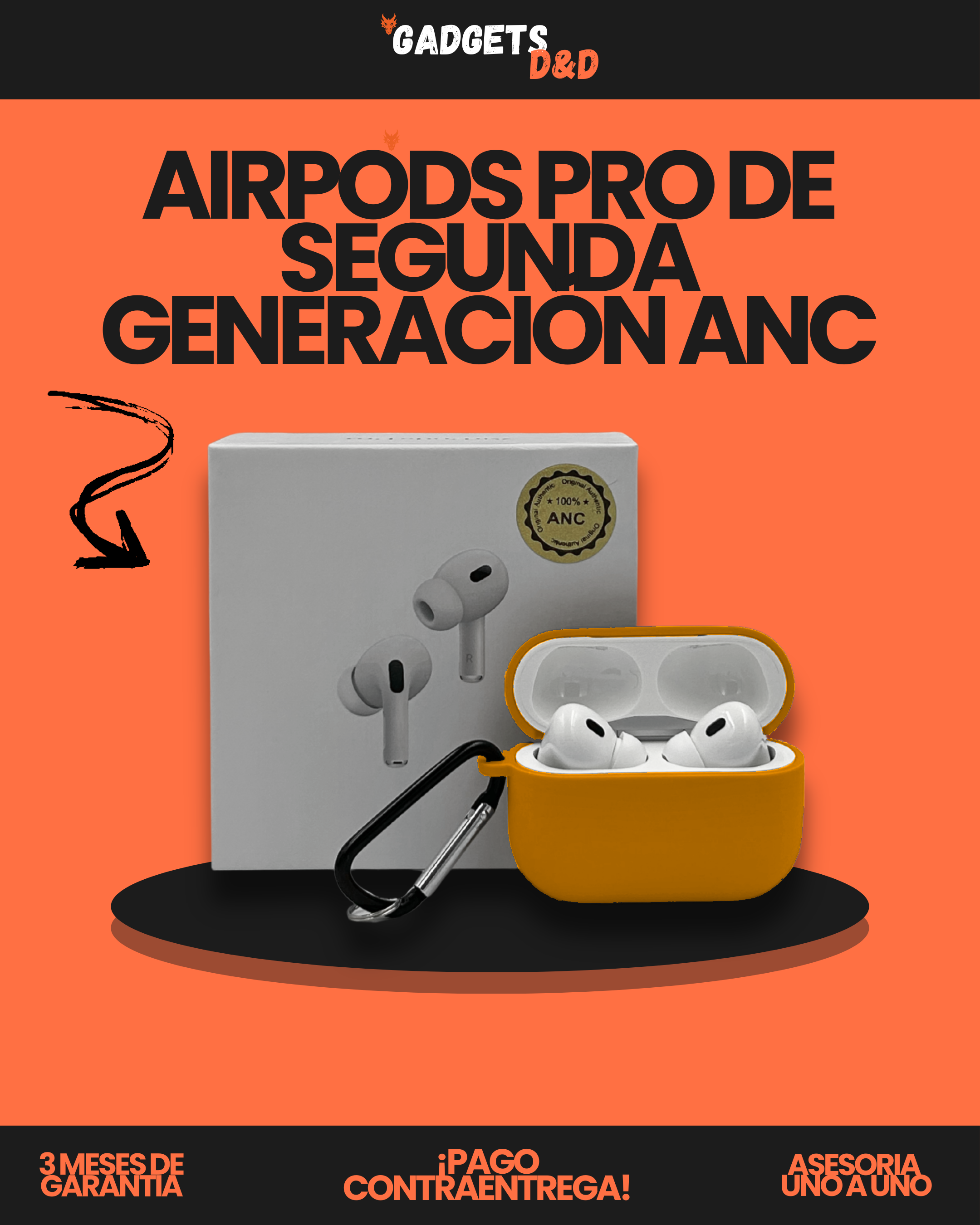 AirPods Pro De Segunda Generación ANC