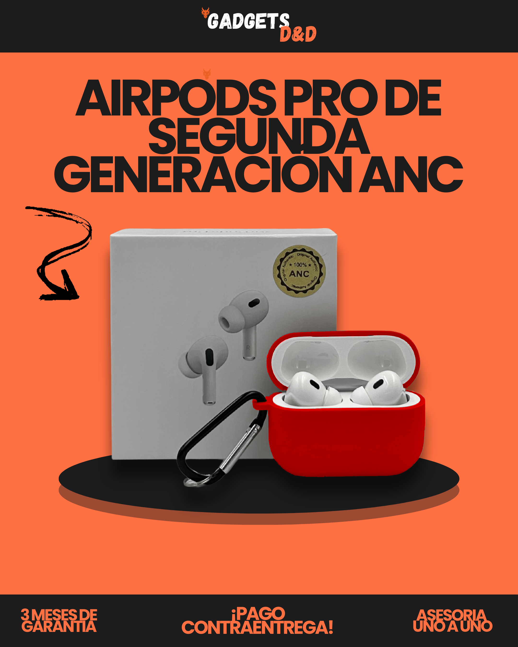 AirPods Pro De Segunda Generación ANC