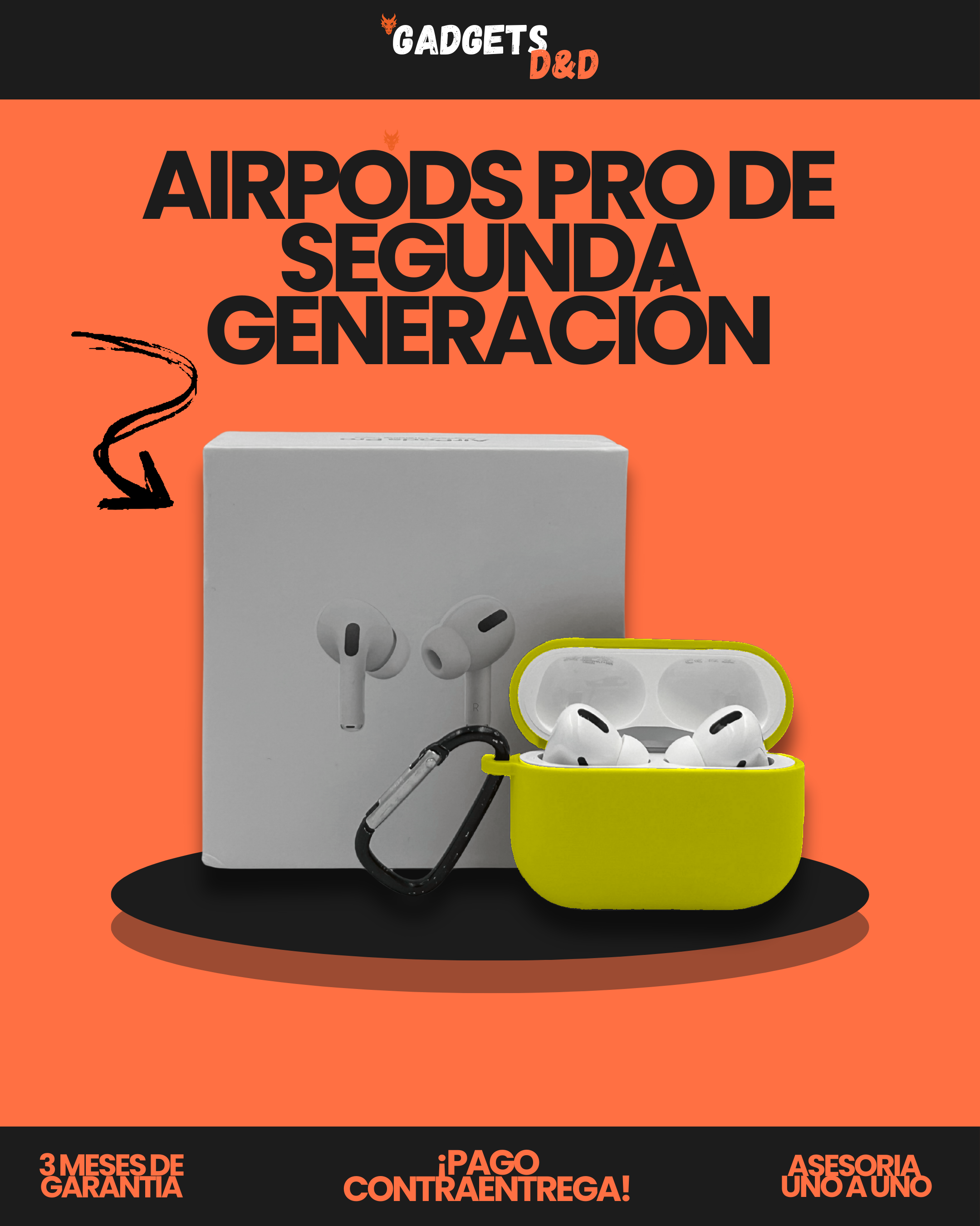 AirPods Pro De Segunda Generación
