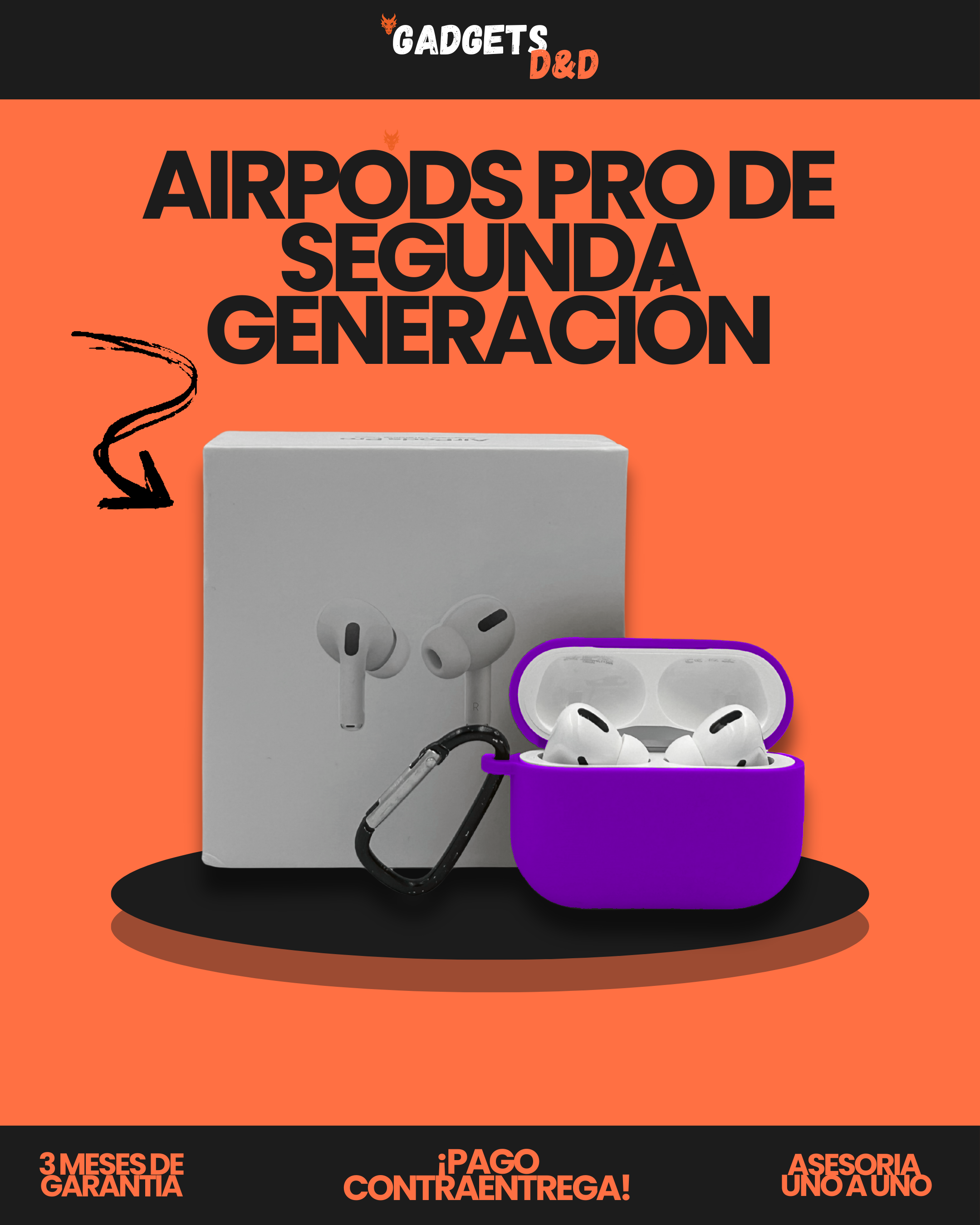 AirPods Pro De Segunda Generación