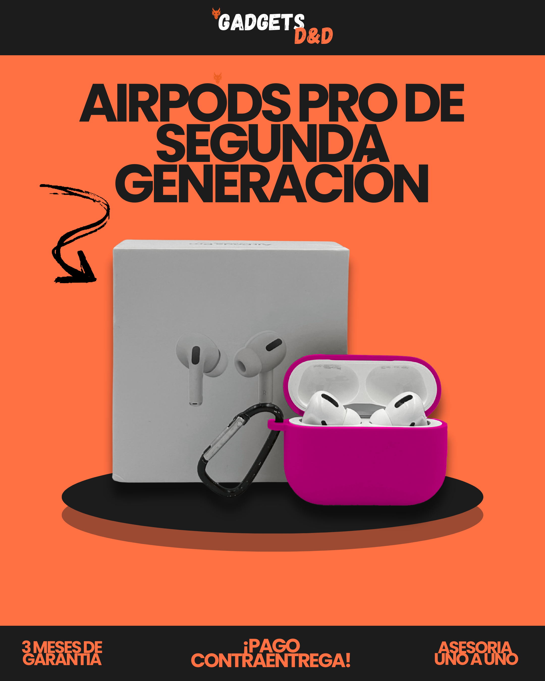 AirPods Pro De Segunda Generación