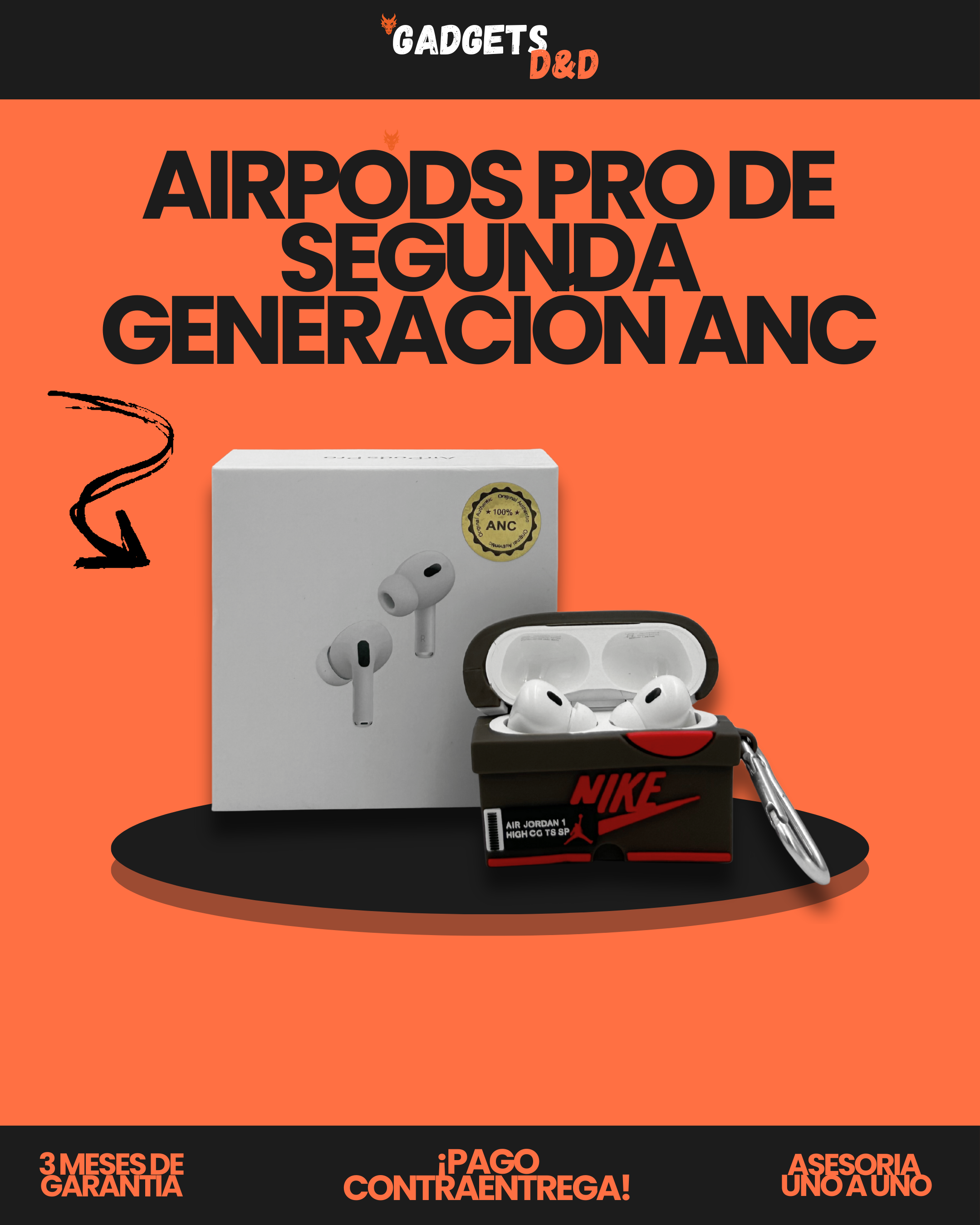 AirPods Pro De Segunda Generación ANC